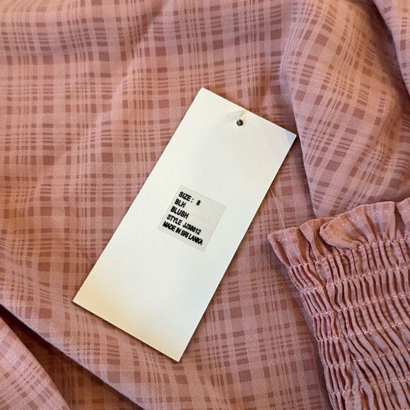 Julia Jordan Balloon Sleeve Patterned Shirt Dress - Picture 3 of 6